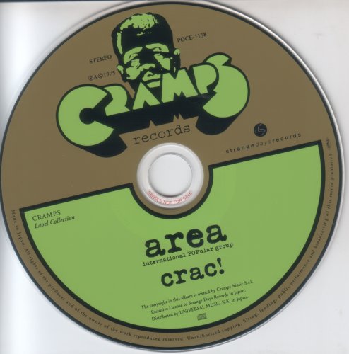 Area - Crac! (1975) [2007 Japanese Edition]