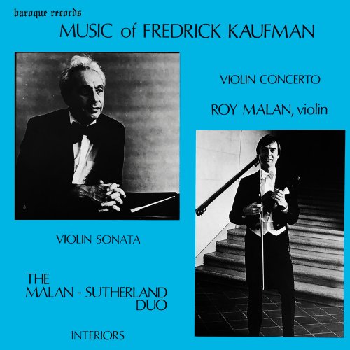 Roy Malan, The Malan-Sutherland Duo - Violin Concerto / Violin Sonata / Interiors (1985) [Hi-Res]