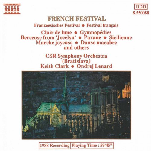 Slovak Radio Symphony Orchestra, Ondrej Lenard - French Festival (1988)