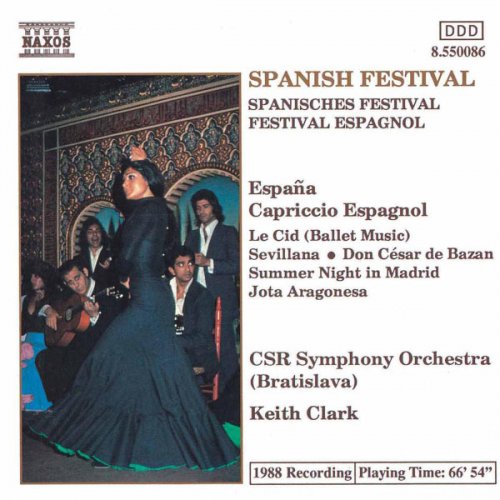 Slovak Radio Symphony Orchestra, Keith Clark - Spanish Festival (1988)