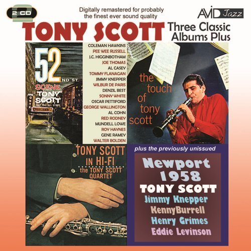 Tony Scott - Three Classic Albums Plus (2013)