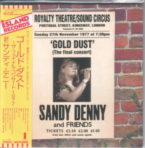 Sandy Denny - Gold Dust (The Final Concert) (1998) [2009 Japanese Edition]