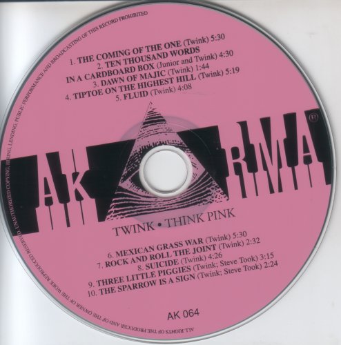 Twink - Think Pink (1970) [2000 Japanese Edition]