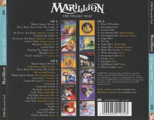 Marillion - The Singles '82-88' (2009) {3CD}