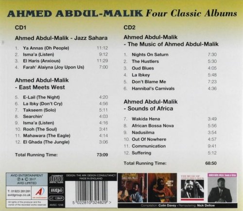 Ahmed Abdul-Malik - Four Classic Albums (2CD, 2017)