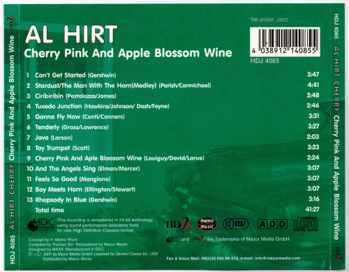 Al Hirt - Cherry Pink and Apple Blossom Wine (2001)