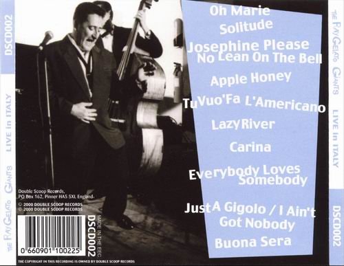 The Ray Gelato Giants - Gelato dal vivo!: Live in Italy (2000)