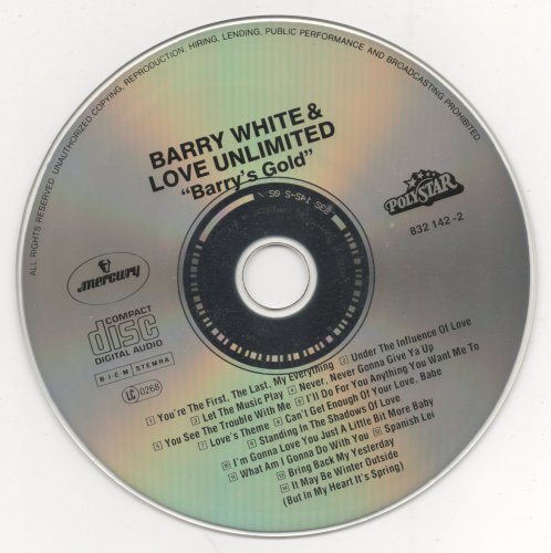 Barry White And Love Unlimited - Barry's Gold (1988)