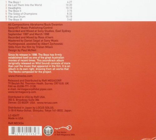 The Necks - The Boys (1998)