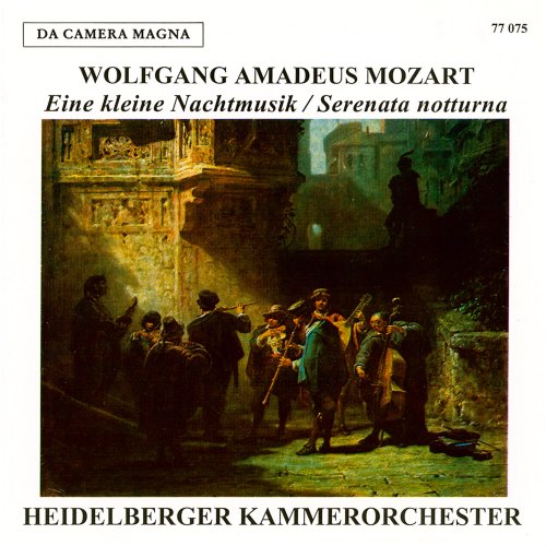 Heidelberger Kammerorchester - Wolfgang Amadeus Mozart: Kleine Nachtmusik KV 525, Serenata Notturna KR 239, Serenade F-Dur KV 522 "Ein musikalischer Spaß" (2025)