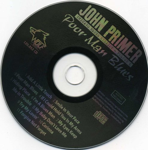 John Primer - Poor Man Blues: Chicago Blues Session Vol. 6 (1998)