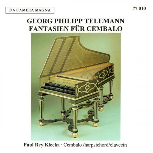 Paul Rey Klecka - Telemann: Harpsichord Fantasias (2025)