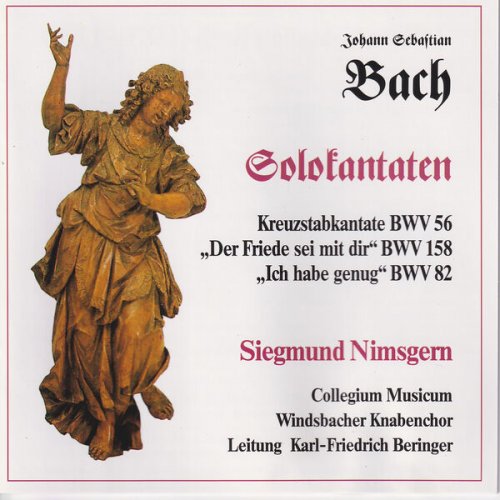 Siegmund Nimsgern, Karl Friedrich Beringer, Windsbacher Knabenchor & Collegium Musicum - Bach: Solokantaten für Bass (2025)