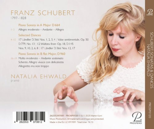 Natalia Ehwald - Schubert: Piano Sonata in B-flat Major, D 960 (2025) [Hi-Res]