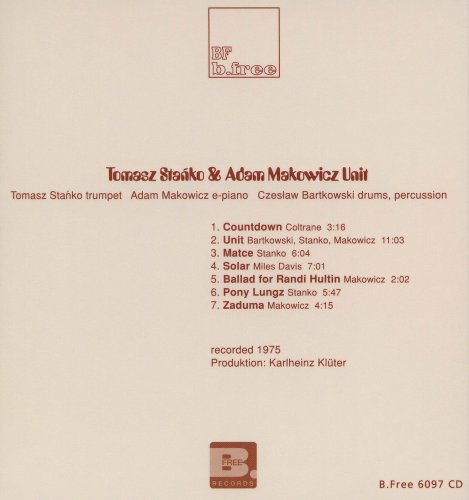 Tomasz Stańko & Adam Makowicz Unit - Tomasz Stańko & Adam Makowicz Unit (1975)