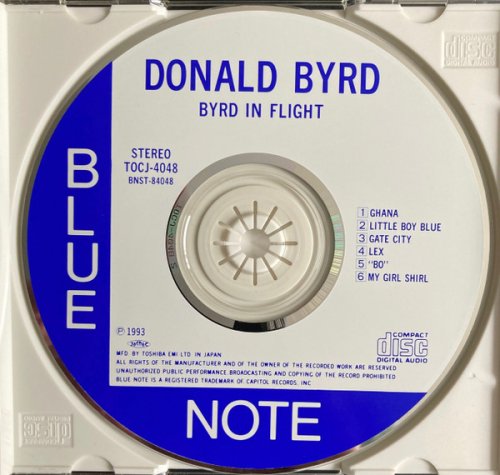 Donald Byrd - Byrd in Flight (1960) [1993 Japanese Edition]