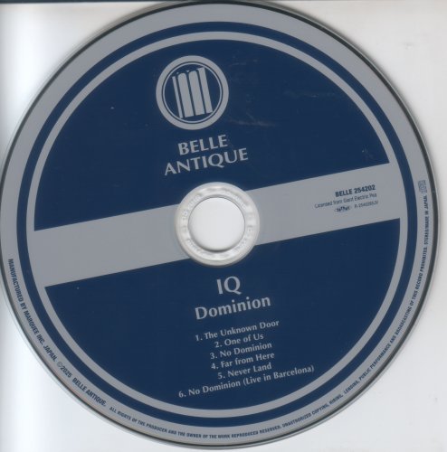 IQ - Dominion (2025) [SHM-CD Japanese Edition]