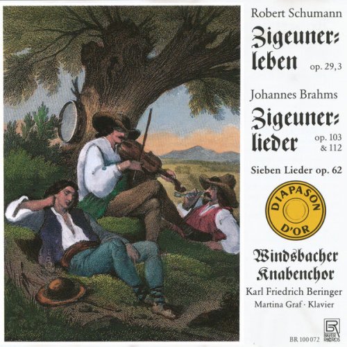 Martina Graf, Karl Friedrich Beringer and Windsbacher Knabenchor - Zigeunerleben Op.29,3 - Zigeunerlieder Opp.103 & 112, 7 Lieder Op.62 (2025)
