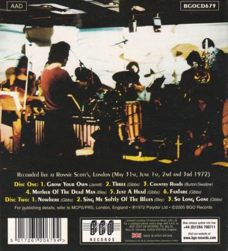 Mike Gibbs Band - Just Ahead (1972)