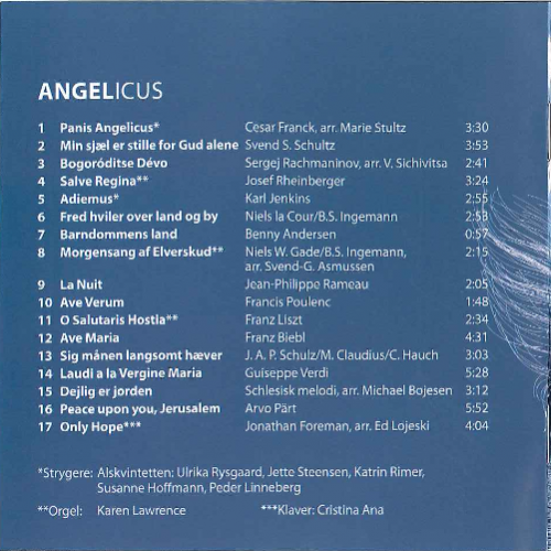 Sønderjysk Pigekor og Drengekor - Angelicus (2017)