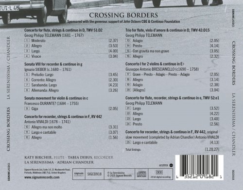 La Serenissima, Adrian Chandler - Crossing Borders (2025) [Hi-Res]