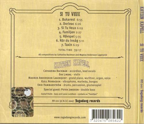 Katzen Kapell - Si Tu Veux (2007)