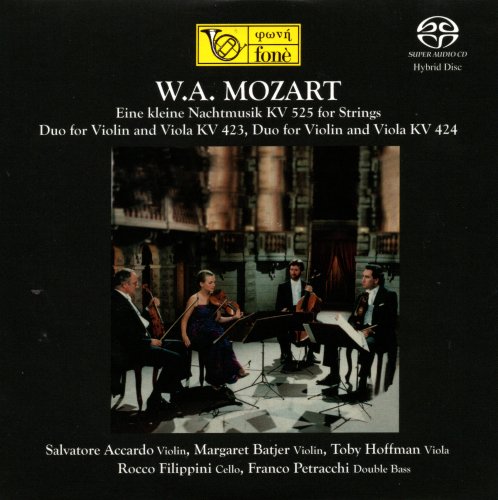 Salvatore Accardo - Mozart: KV 525, KV 423, KV 424 (2021) [SACD]