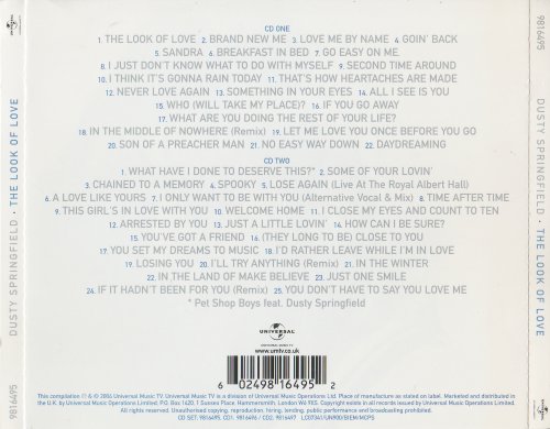 Dusty Springfield - The Look Of Love (Her Greatest Love Songs) (2004)