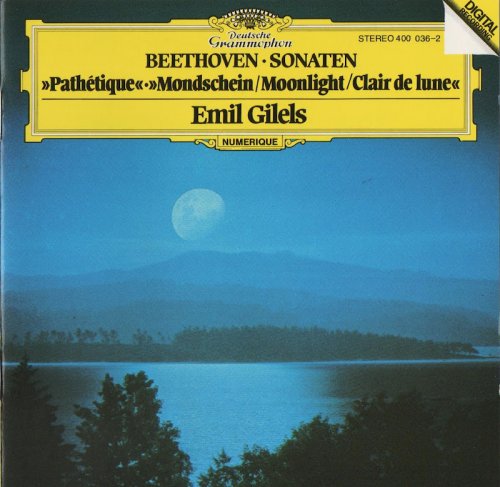 Emil Gilels - Beethoven: Piano Sonatas 8, 13 & 14 (1981) CD-Rip