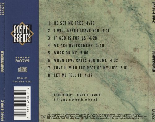 Commissioned - Gospel Greats (1995)