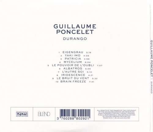 Guillaume Poncelet - Durango (2023) [Hi-Res]