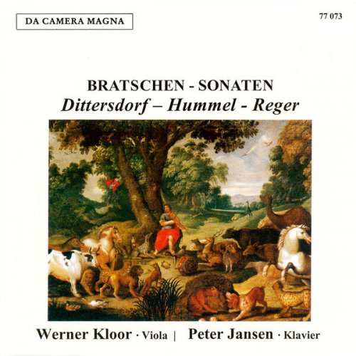 Werner Kloor and Peter Jansen - Sonatas for Viola (2025)