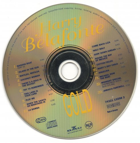 Harry Belafonte - 20 Super Hits (1993)