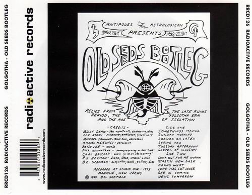 Golgotha - Old Seeds Bootleg (1973)