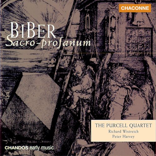 Purcell Quartet, Anna McDonald, Katherine McGillivray, Annette Isserlis, Rachel Byrt, Pamela Cresswell, William Hunt, Peter Harvey - Biber: Sacro-Profanum (2025)