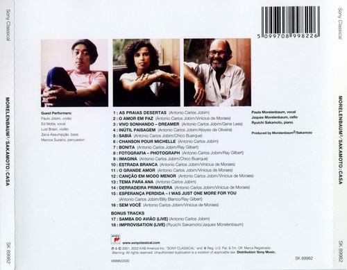 Morelenbaum2 / Sakamoto - Casa (2001)