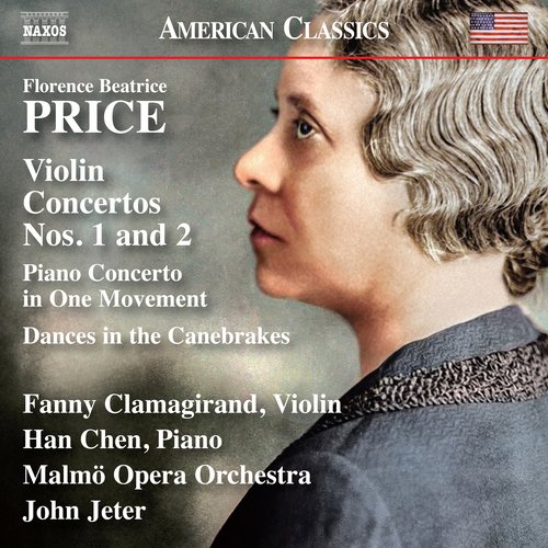 Fanny Clamagirand, Han Chen, Malmö Opera Orchestra, John Jeter - Price: Violin Concertos Nos. 1 & 2 & Other Orchestral Works (2025) [Hi-Res]