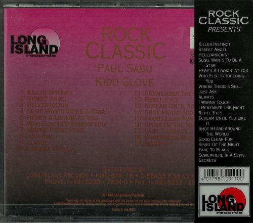 Kidd Glove - Paul Sabu Kidd Glove (1984) [Rock Classic Series]