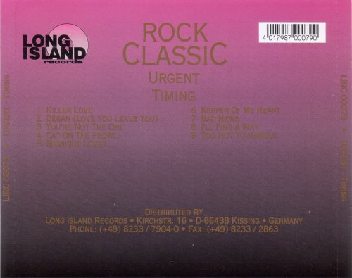 Urgent - Timing (1994) [Rock Classic Series]