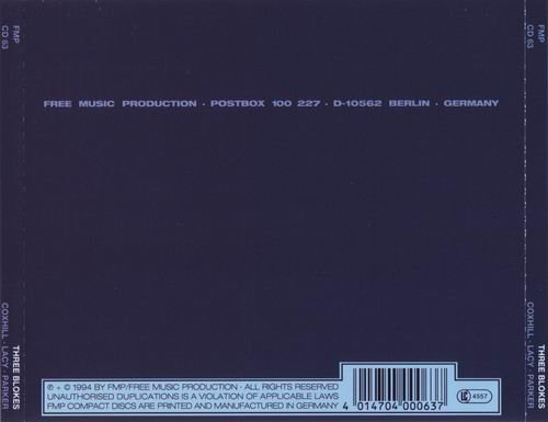 Lol Coxhill, Steve Lacy, Evan Parker - Three Blokes (1994)
