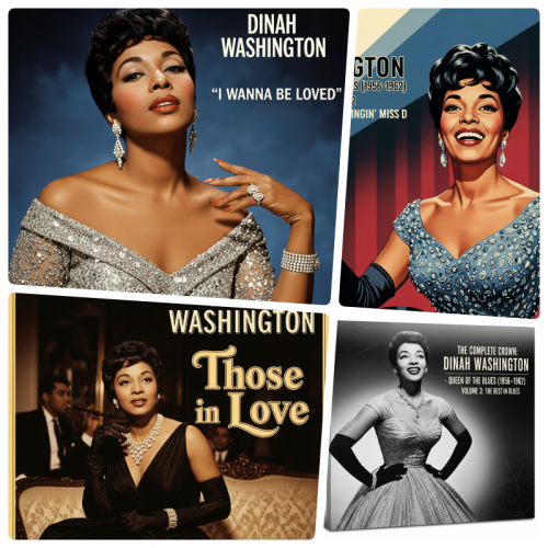Dinah Washington - The Complete Crown: Dinah Washington - Queen of the Blues (1956-1962) - Volume 1-4 (2025)