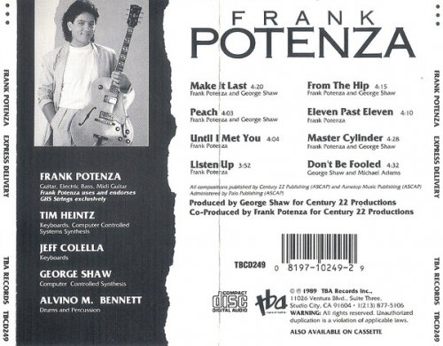 Frank Potenza - Express Delivery (1989)