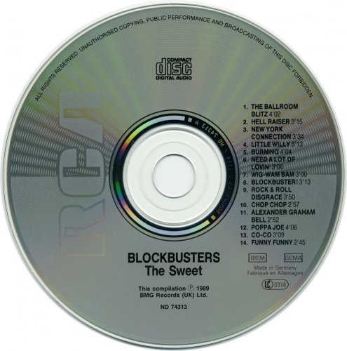 The Sweet - Blockbusters (1989)