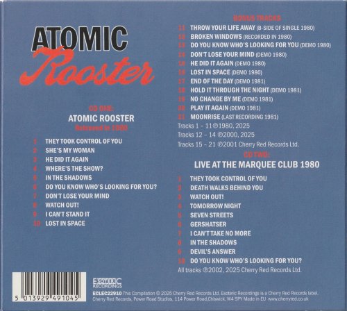 Atomic Rooster - Atomic Rooster (1980) [2025 Remastered]
