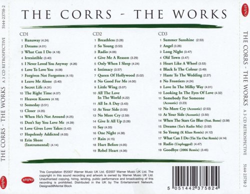 The Corrs - The Works (A 3 CD Retrospective) (2007)