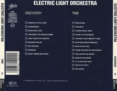 Electric Light Orchestra - Discovery + Time (1989)