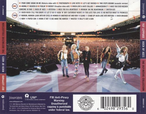Def Leppard - Rock Of Ages: The Definitive Collection (2005)