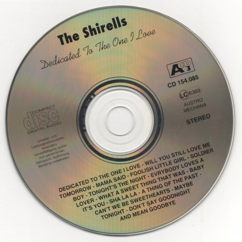 The Shirelles - Dedicated To The One I Love (1996)
