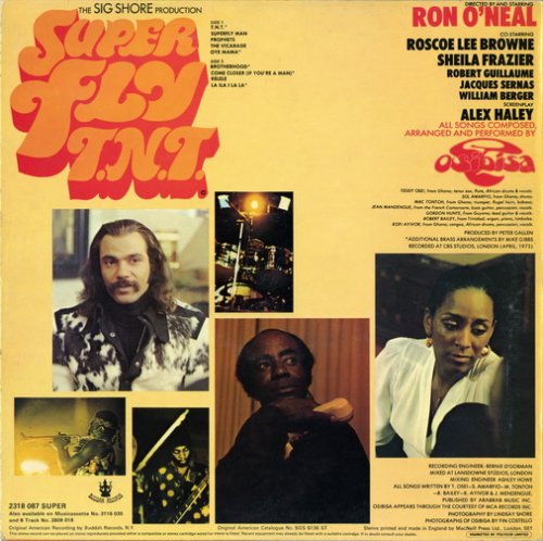 Osibisa - Super Fly T.N.T. (Original Motion Picture Soundtrack) (1973) LP