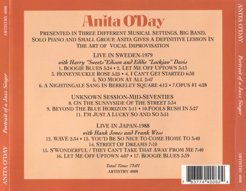 Anita O'Day - Portrait of a Jazz Singer (1998)